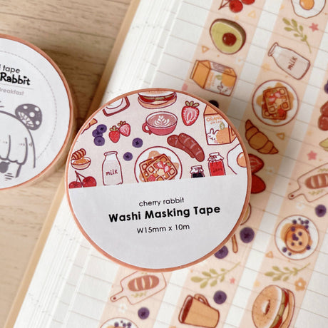 Breakfast Washi Tape by Cherry Rabbit