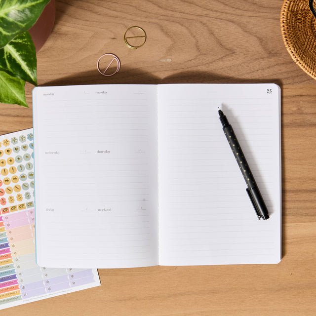 Erin Condren Undated Weekly Petite Planner - Hexagon