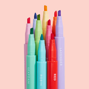 Erin Condren Essentials Fine Tip Highlighters - 10 Pack