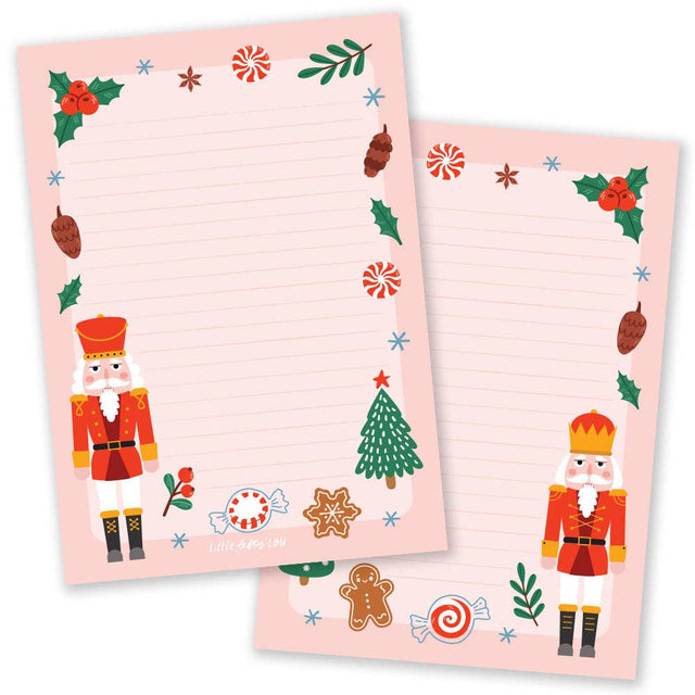 A5 Nutcracker Notepad - Double Sided Letter Paper