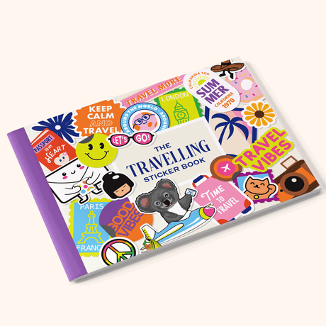 Travelling Sticker Book - Reusable Release Book