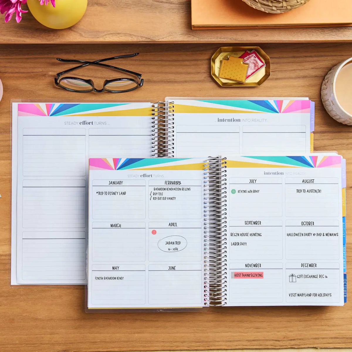 Erin Condren Petite Planner: Overview of calendar and productivity layouts