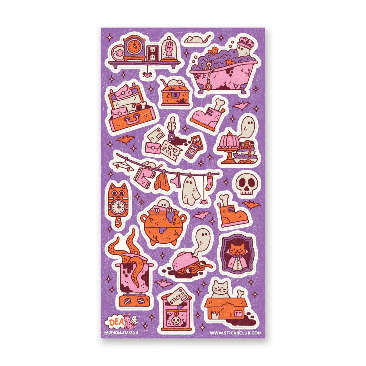 STICKII Spookii Home Sticker Sheet