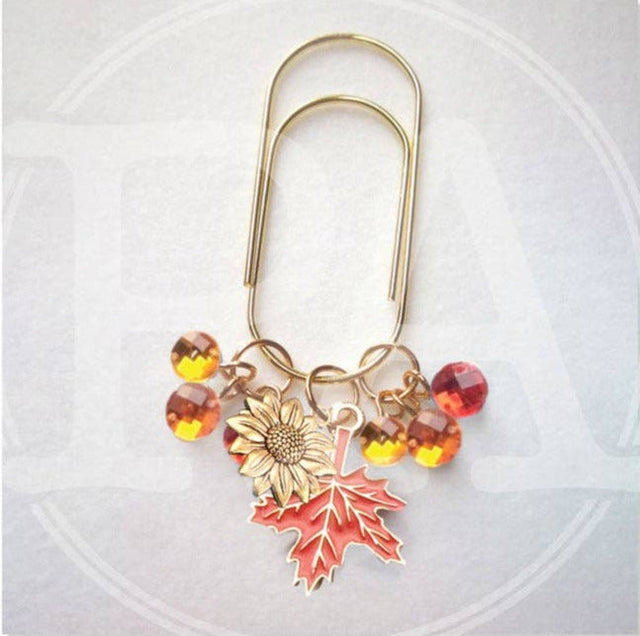 All for Autumn Charm Planner Clip