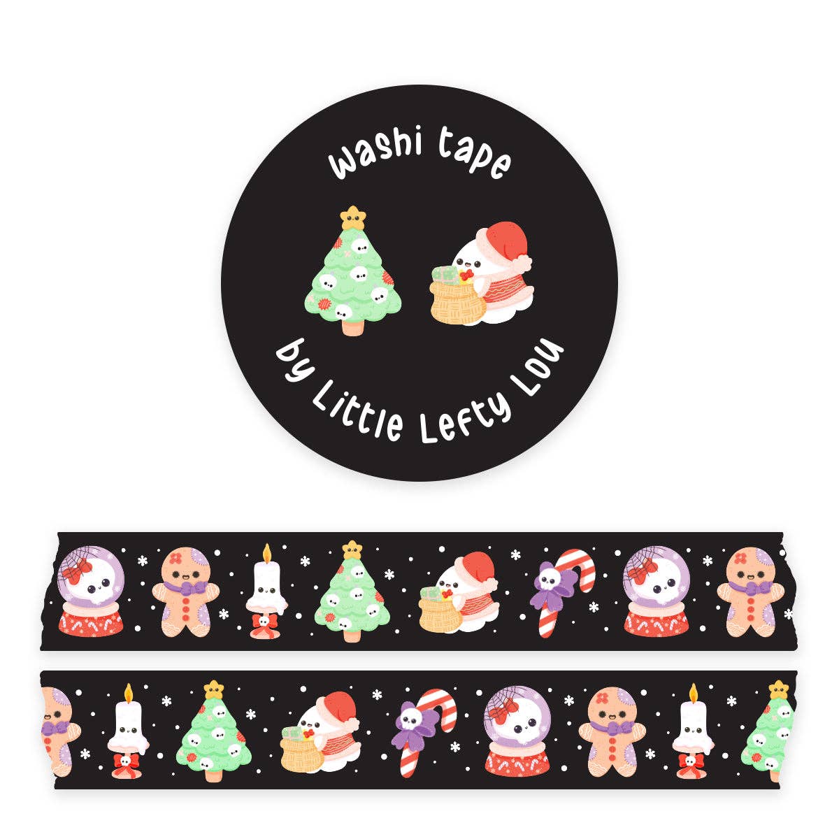 Spooky Christmas Washi Tape