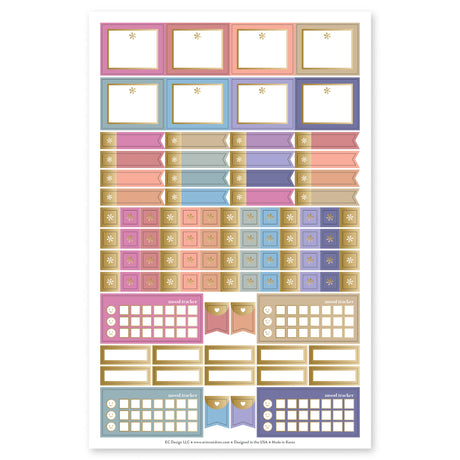 Erin Condren Self Care Journal Petite Planner - Asterisk