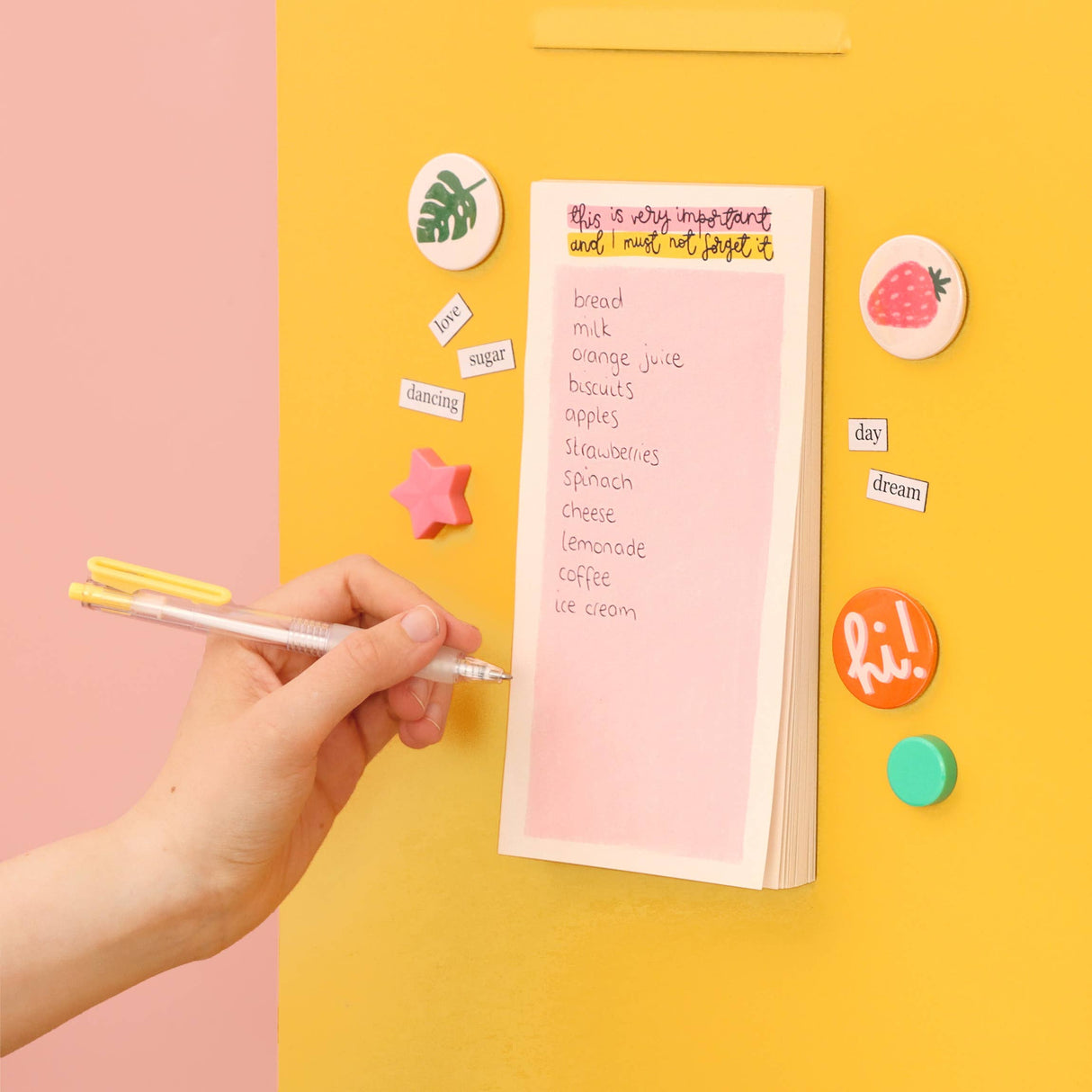Magnetic To Do List Notepad - This is Very Important
