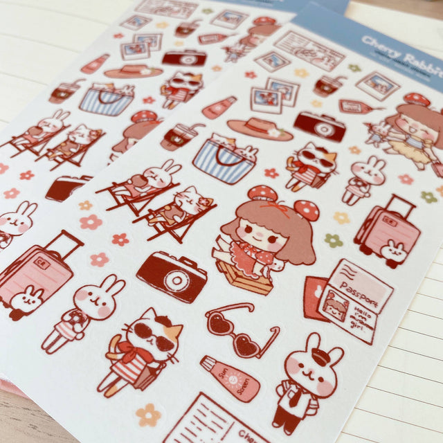 Holiday Mode Washi Stickers by Cherry Rabbit