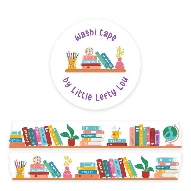 Bookshelf Washi Tape