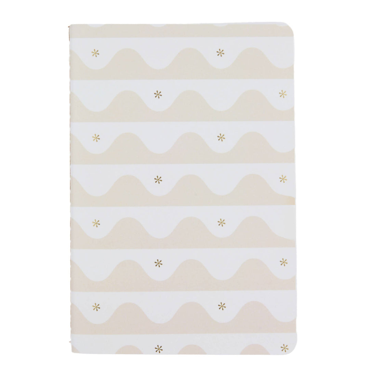Erin Condren Productivity Petite Journal - Sandwave Notebook with mountain and star pattern on a white background