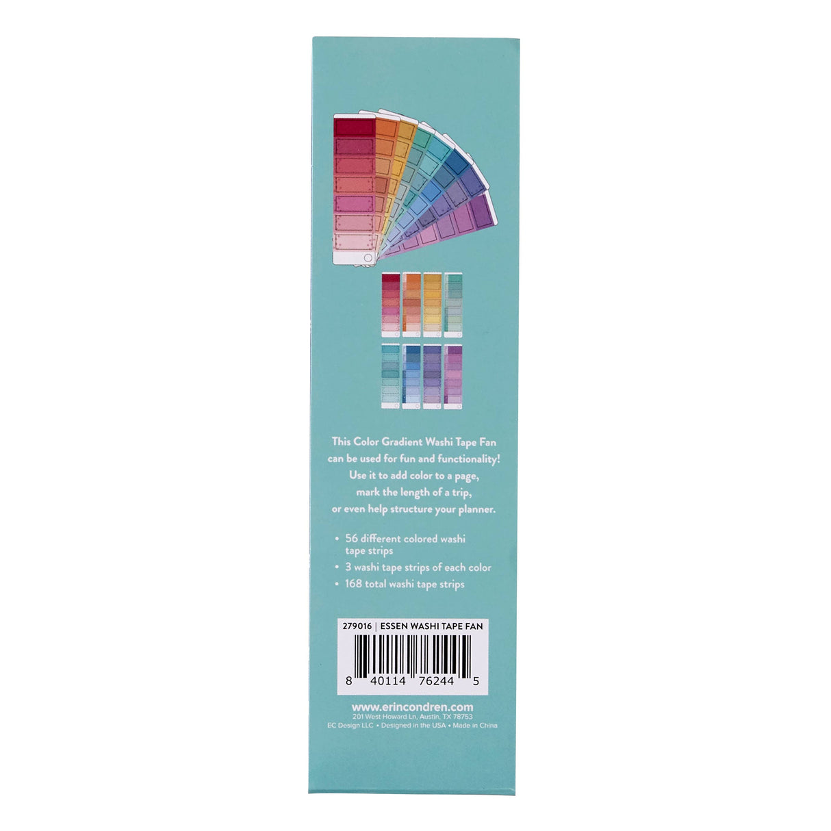 Erin Condren Colour Gradient Washi Tape Fan