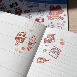 Holiday Mode Washi Stickers by Cherry Rabbit