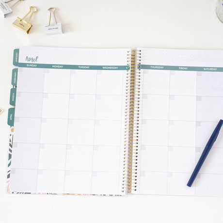 Ultimate BIG Undated Planner with Interchangeable Cover - Bloom Daily Planners