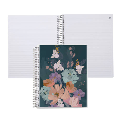 Erin Condren 7x9 Bold Blooms Coiled Notebook