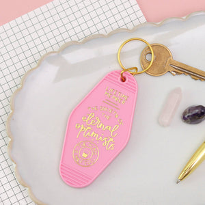Keyring - The Society of the Eternal Optimists - Pink
