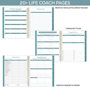Ultimate Undated Planner with Interchangeable Cover - Bloom Daily Planners