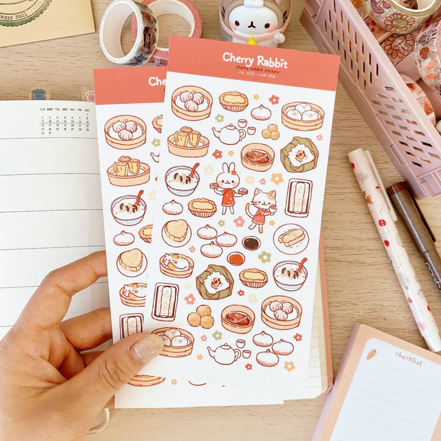 Yumcha Washi Stickers by Cherry Rabbit