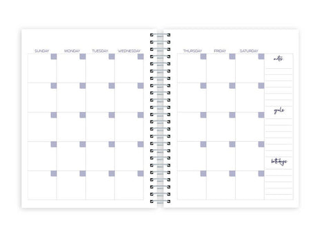 Undated Sun Moon Celestial Planner