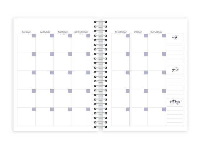Undated Sun Moon Celestial Planner