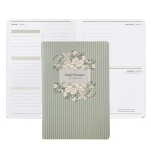 Erin Condren Q3 2027 Daily Petite Planner: Quarterly planner cover shown with open daily pages