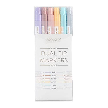 Erin Condren Focused Sunset Dual-Tip Marker