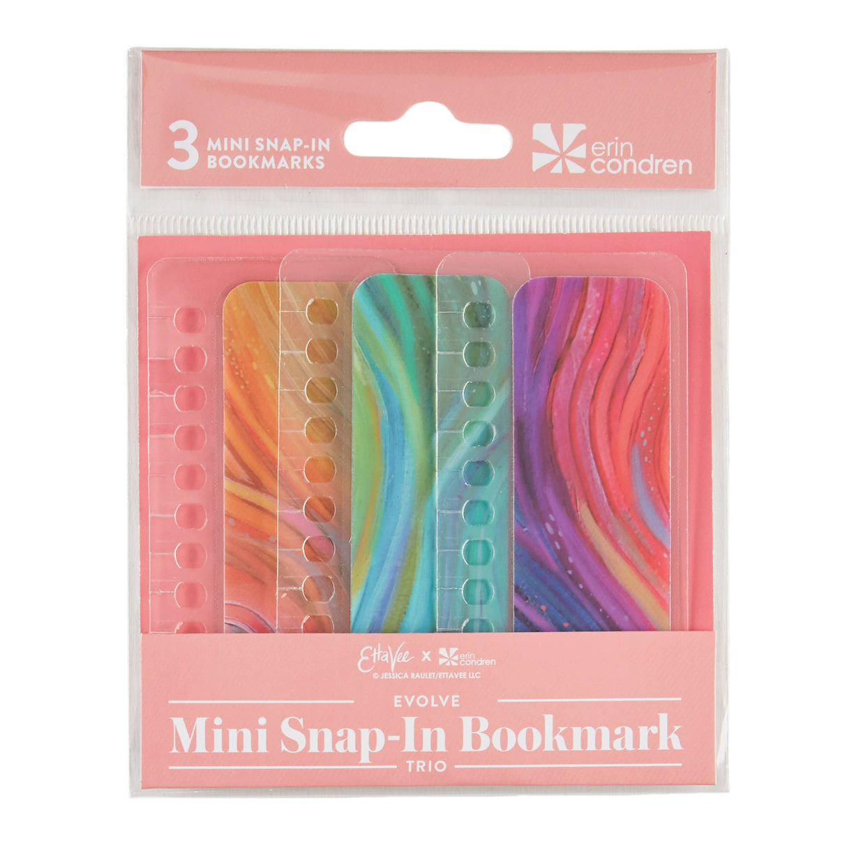 Erin Condren Evolve Mini Snap-In Bookmark Trio