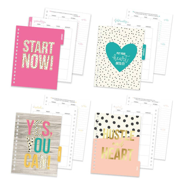 Carpe Diem Budget 12 Month Planner Divider Set