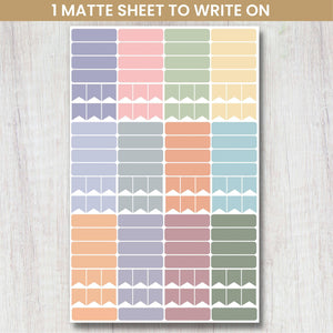 Date Day Months Stickers - Bloom Daily Planners