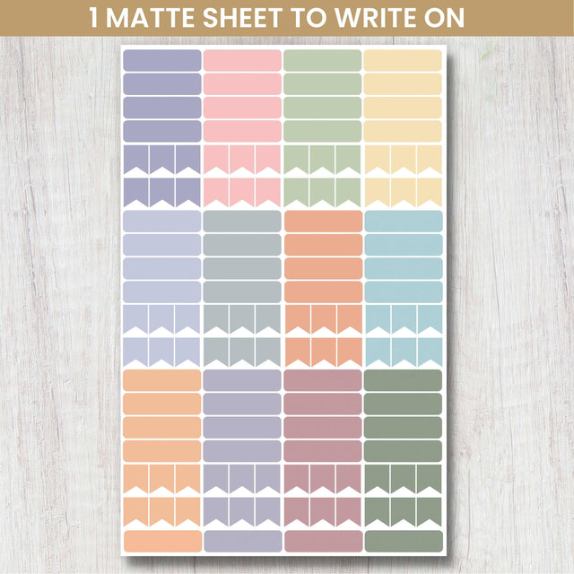 Date Day Months Stickers - Bloom Daily Planners