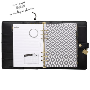 Carpe Diem Black A5 Planner Box Set