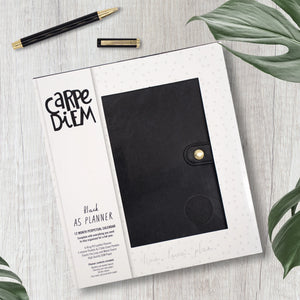 Carpe Diem Black A5 Planner Box Set