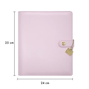 Carpe Diem Ballerina Pink A5 Planner Measurements