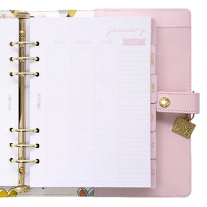 Carpe Diem Ballerina Pink A5 Planner Box Set