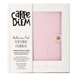 Carpe Diem Ballerina Pink A5 Planner Box Set