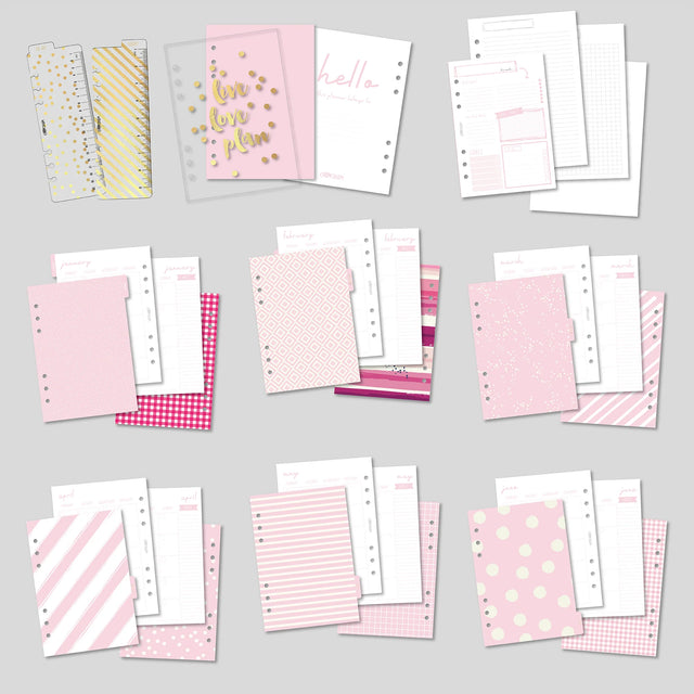 Carpe Diem Ditsy Floral A5 Planner Dividers