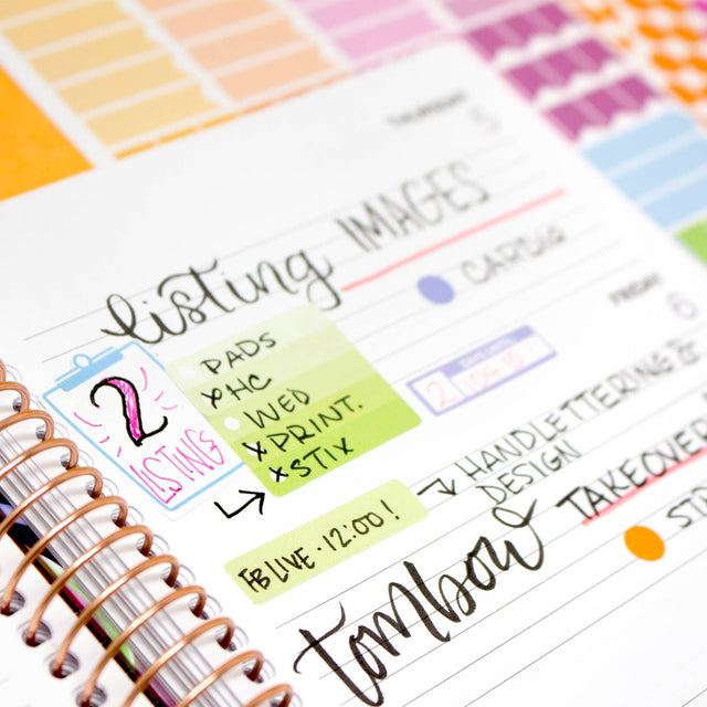 Colour Coding Stickers - Bloom Daily Planners