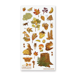 STICKII Autumn Woods Sticker Sheet