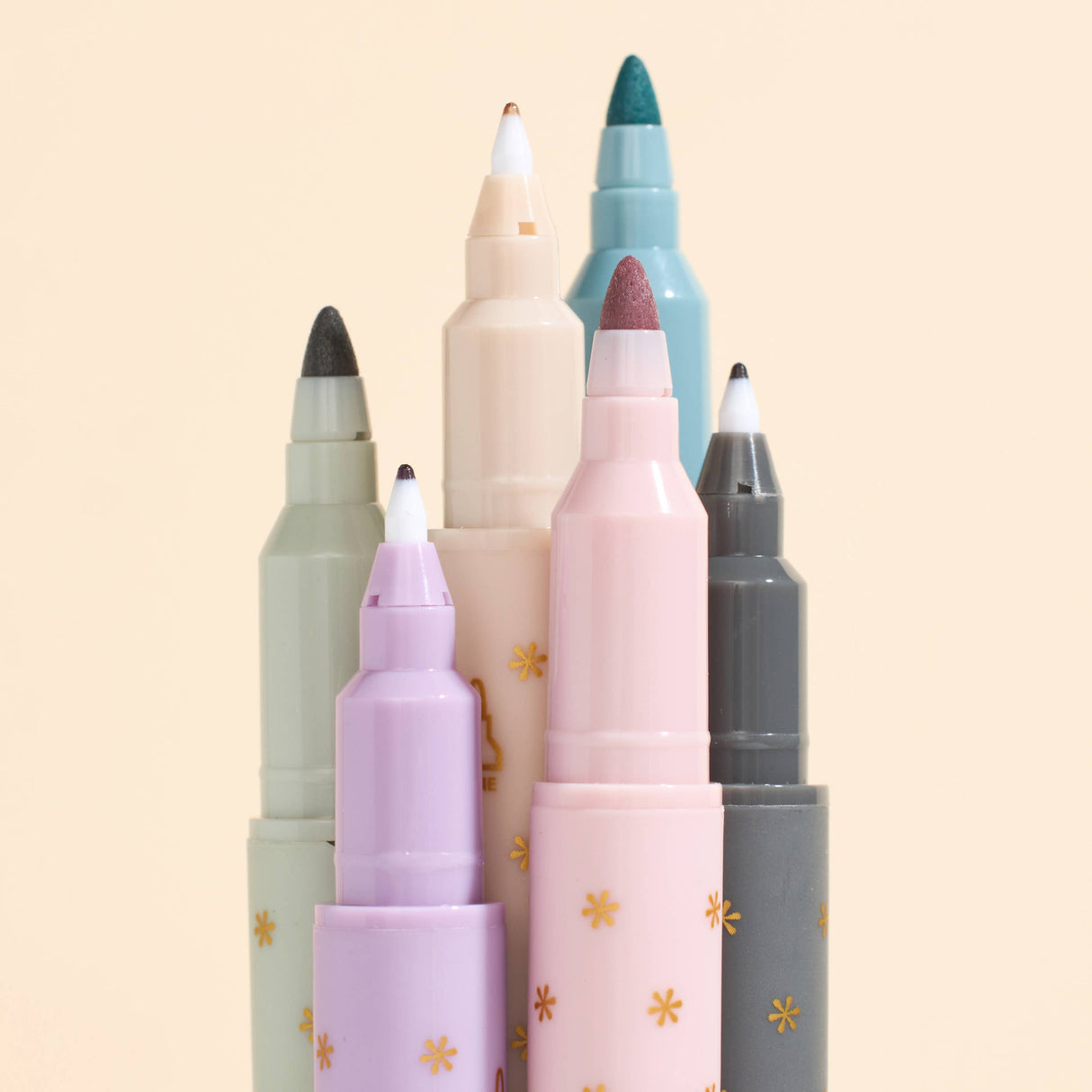 Erin Condren Pastel Dual-Tip Markers 6-pack