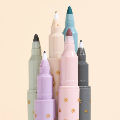 Erin Condren Pastel Dual-Tip Markers 6-pack