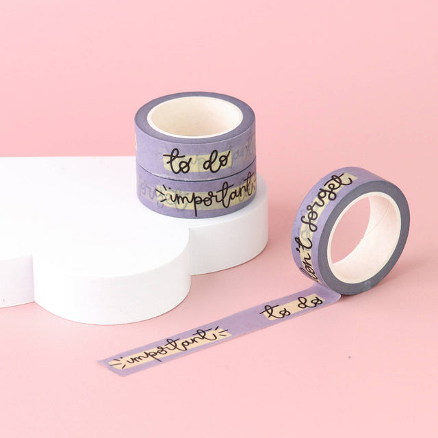 Washi Tape - Lilac Planner Lists Makers