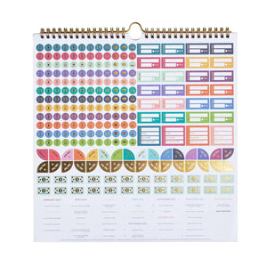 Erin Condren Budget File Folder 2025 Calendar 2025