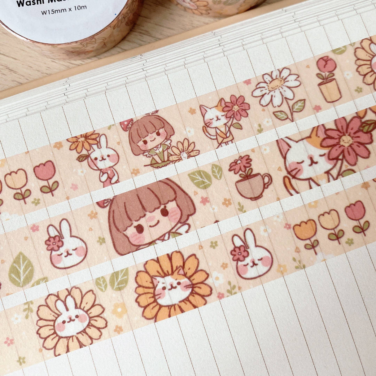 Kawaii Rabbit Washi Tape