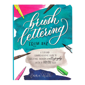 Brush Lettering From A to Z Book