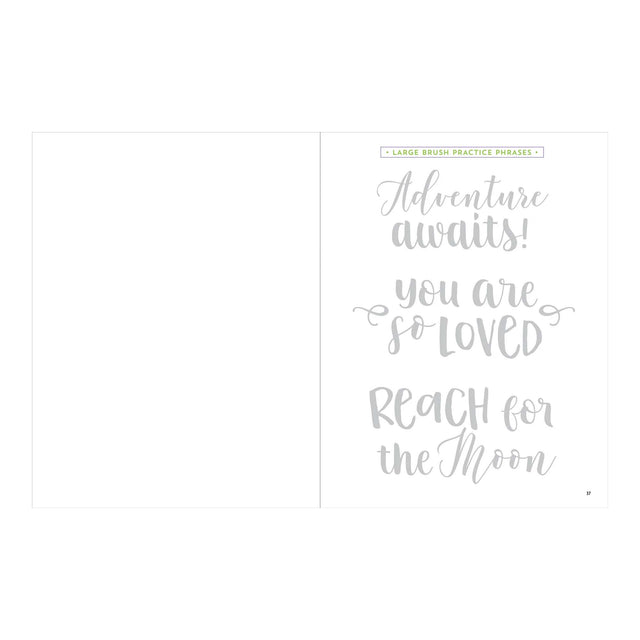 Brush Lettering Workbook