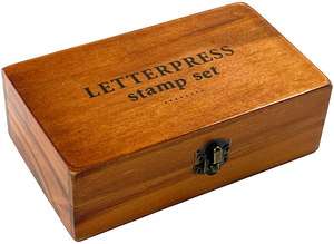 Letterpress Stamp Set