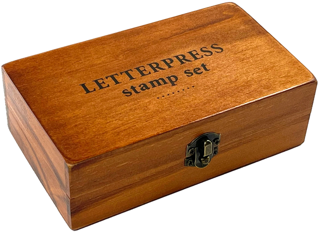Letterpress Stamp Set