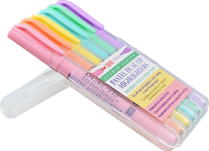 Dual-Tip Pastel Highlighters - Set of 6 - Studio Series