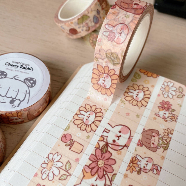 Flowers Washi Tape