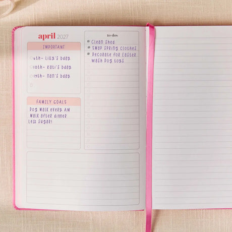 Erin Condren LifePlanner: Monthly notes and productivity page