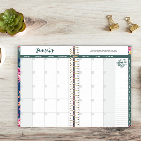 Undated Eucalyptus Weekly Monthly Planner - Bloom Daily Planners
